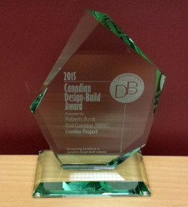 2015 Canadian Design-Build Award for Roberts Bank Rail Corridor (RBRC)